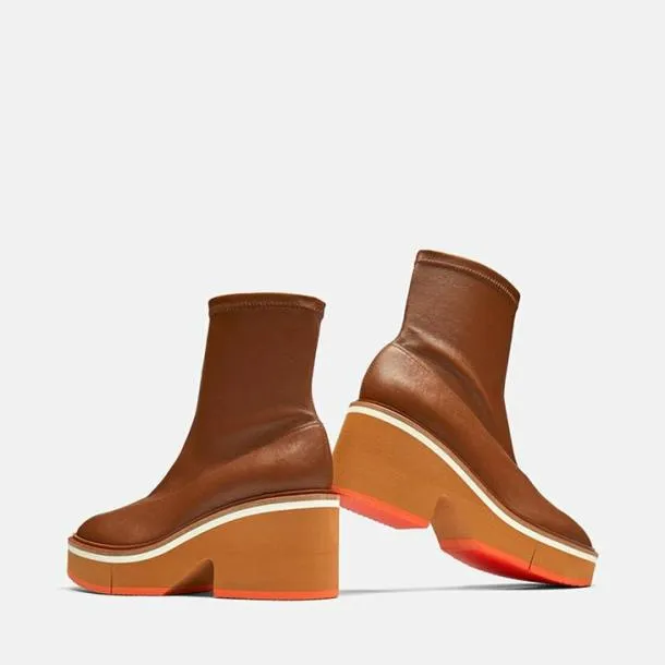 Women ALBANE Brown Clergerie Ankle Boots
