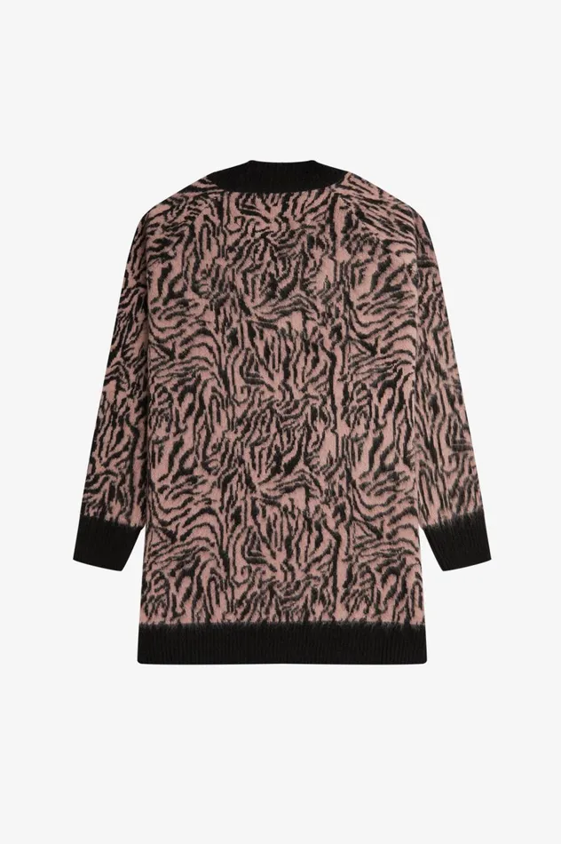 Women Amy Winehouse FoundationZebra Knitted Dress Dusty Rose Pink Fred Perry Dresses Women Amy Winehouse FoundationZebra Knitted Dress Dusty Rose Pink Fred Perry Dresses
