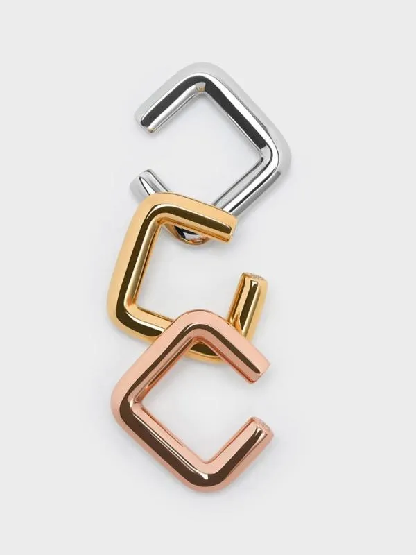 Women Angular Ring 8211 Gold CHARLES and KEITH Rings Women Angular Ring 8211 Gold CHARLES and KEITH Rings