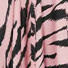 Women Anita Pocket Shirt Midi Dress 8211 Tiger Print in Pink Dresses and Jumpsuits LEO LIN