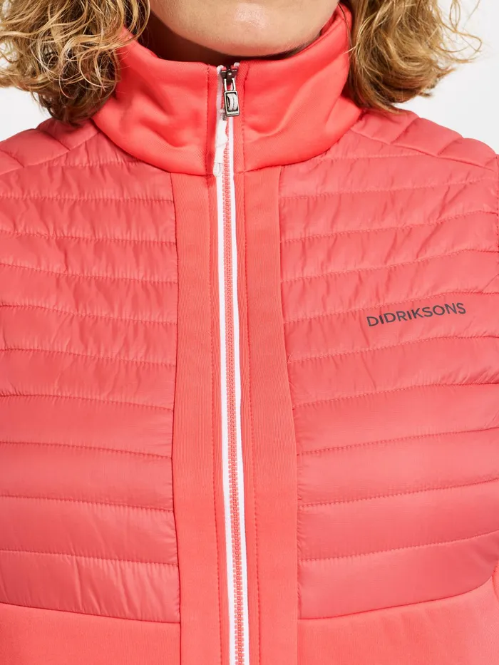 Women Annema Vest Soft Rose Didriksons Vests