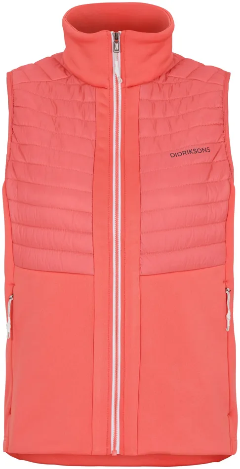 Women Annema Vest Soft Rose Didriksons Vests