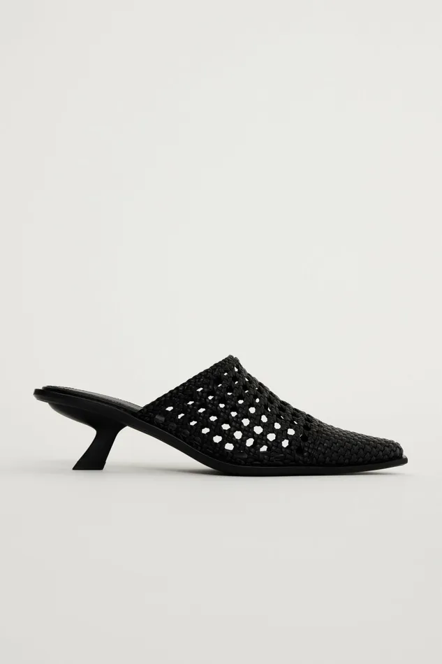 Women BASKETOWN MULE Black Acler Shoes