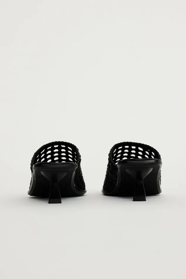 Women BASKETOWN MULE Black Acler Shoes