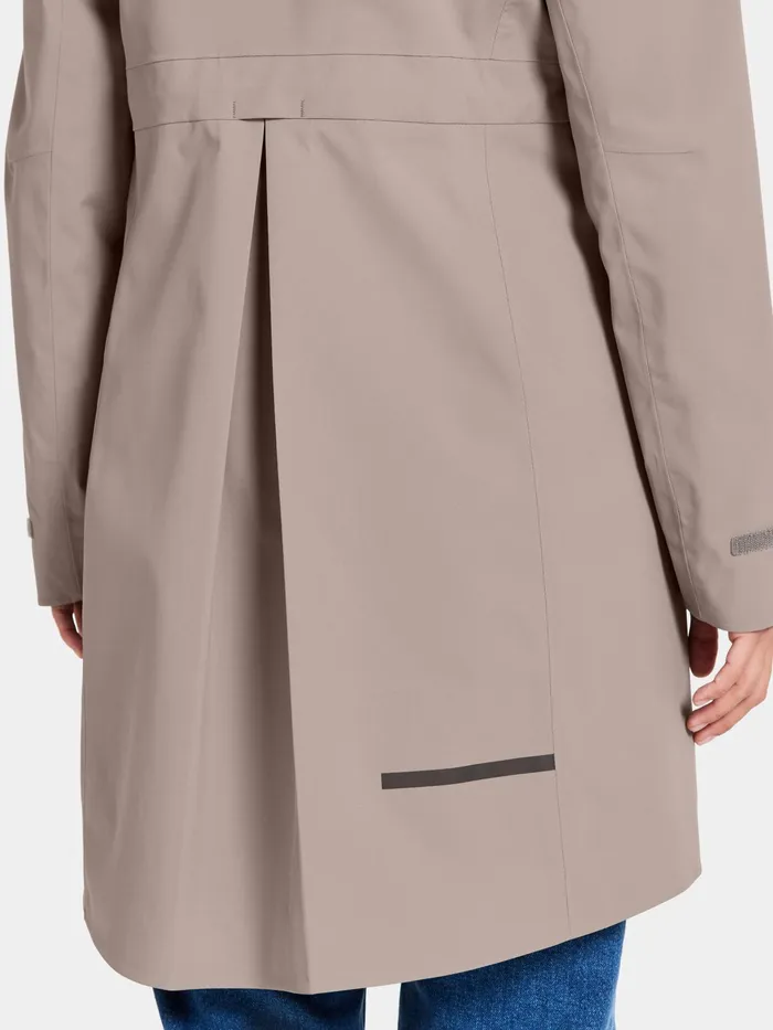 Women Bea Parka Ash Brown Didriksons Spring Jackets