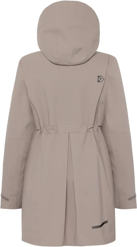 Women Bea Parka Ash Brown Didriksons Spring Jackets