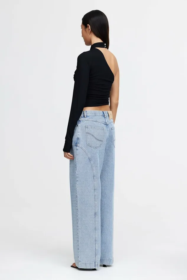 Women BEWSEY TOP Black Acler Tops