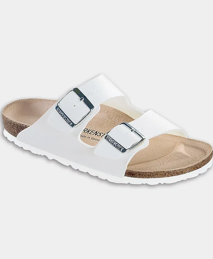Women Birkenstock Arizona Sandals White Sweaty Betty Slippers Sandals