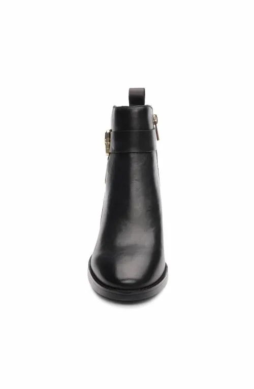 Women Boots Liverpool Los Angeles Encino Bootie With Ankle Strap Black