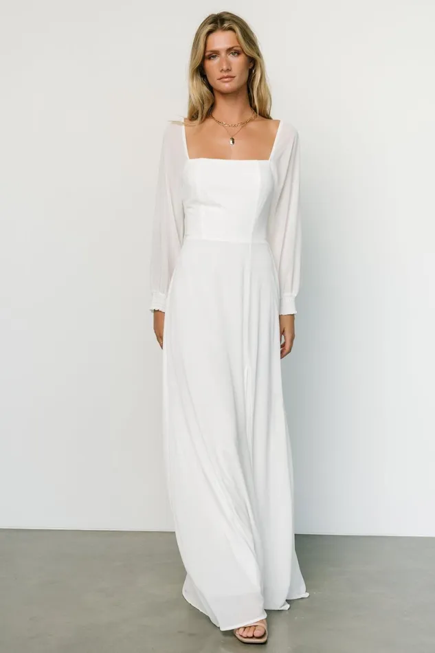Women Bridal Baltic Born Giselle Maxi Dress White Women Bridal Baltic Born Giselle Maxi Dress White