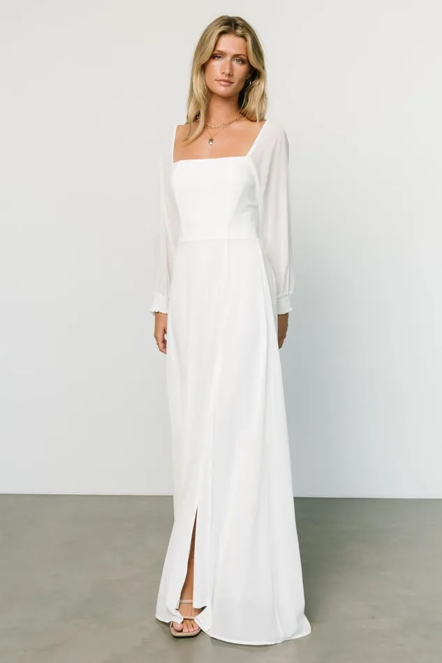 Women Bridal Baltic Born Giselle Maxi Dress White Women Bridal Baltic Born Giselle Maxi Dress White