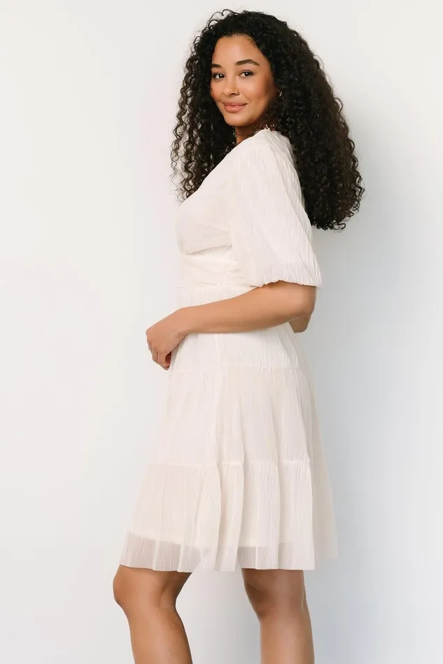 Women Bridal Baltic Born Patrice Short Dress Cream Women Bridal Baltic Born Patrice Short Dress Cream