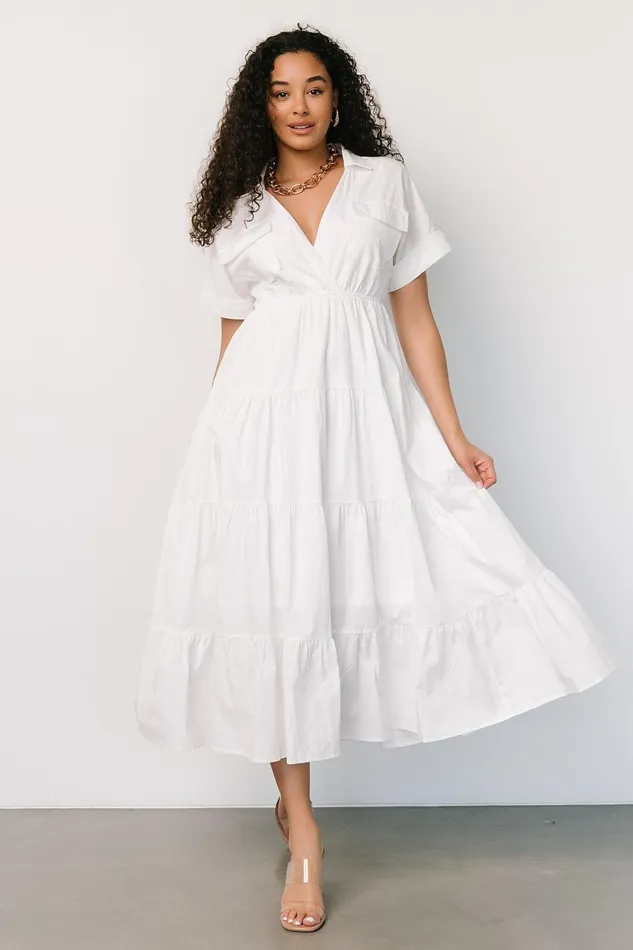 Women Bridal Baltic Born Sondra Maxi Dress Off White