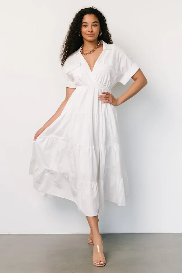 Women Bridal Baltic Born Sondra Maxi Dress Off White Women Bridal Baltic Born Sondra Maxi Dress Off White