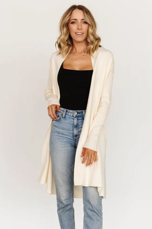 Women Cardigans Baltic Born Central Park Cardigan Ivory Women Cardigans Baltic Born Central Park Cardigan Ivory