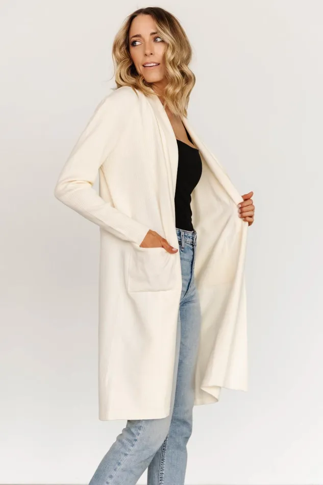 Women Cardigans Baltic Born Central Park Cardigan Ivory Women Cardigans Baltic Born Central Park Cardigan Ivory