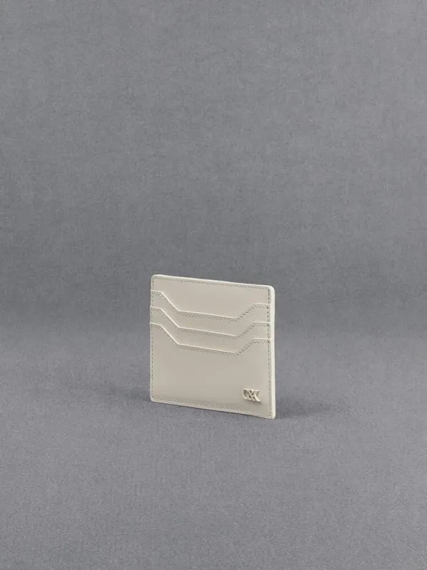 Women Carli Leather MultiSlot Card Holder 8211 White CHARLES and KEITH Card Holders