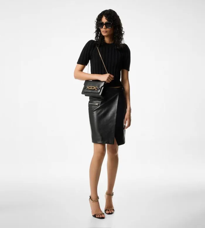Women Clutches Tom Ford PalmellatoEffect Leather Whitney Small Shoulder Bag Women Clutches Tom Ford PalmellatoEffect Leather Whitney Small Shoulder Bag