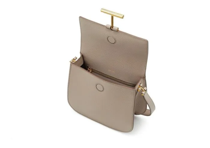 Women Cross Body Bags Tom Ford Grain Leather Tara Crossbody Bag Silk Taupe Women Cross Body Bags Tom Ford Grain Leather Tara Crossbody Bag Silk Taupe