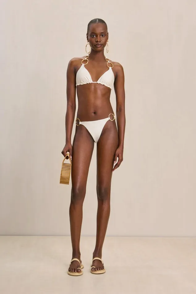 Women Cult Gaia Bikinis ZOEY BIKINI TOP 8211 OFF WHITE Women Cult Gaia Bikinis ZOEY BIKINI TOP 8211 OFF WHITE