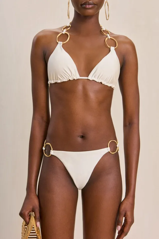 Women Cult Gaia Bikinis ZOEY BIKINI TOP 8211 OFF WHITE Women Cult Gaia Bikinis ZOEY BIKINI TOP 8211 OFF WHITE