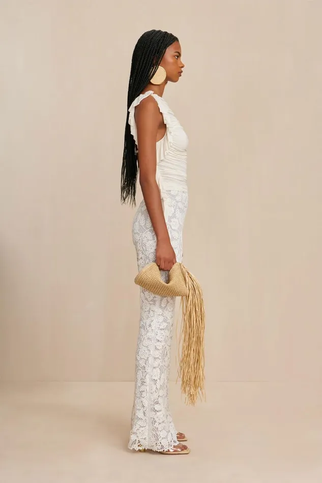 Women Cult Gaia Bottoms KACI PANT 8211 OFF WHITE Women Cult Gaia Bottoms KACI PANT 8211 OFF WHITE