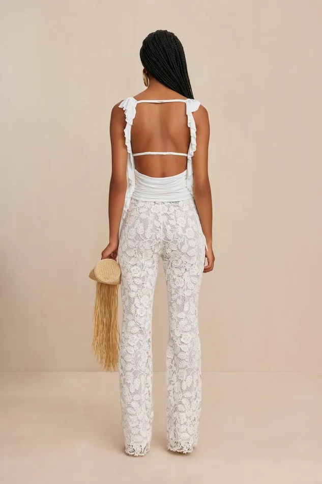 Women Cult Gaia Bottoms KACI PANT 8211 OFF WHITE Women Cult Gaia Bottoms KACI PANT 8211 OFF WHITE