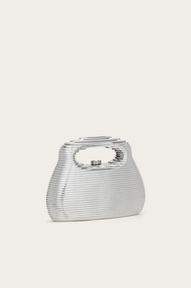 Women Cult Gaia Crossbody Bags MIMI BAG 8211 SHINY SILVER Women Cult Gaia Crossbody Bags MIMI BAG 8211 SHINY SILVER