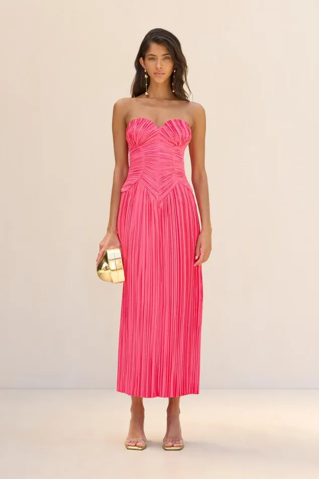 Women Cult Gaia Dresses ASHIKA GOWN 8211 SANGRIA Women Cult Gaia Dresses ASHIKA GOWN 8211 SANGRIA