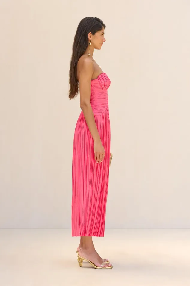 Women Cult Gaia Dresses ASHIKA GOWN 8211 SANGRIA Women Cult Gaia Dresses ASHIKA GOWN 8211 SANGRIA