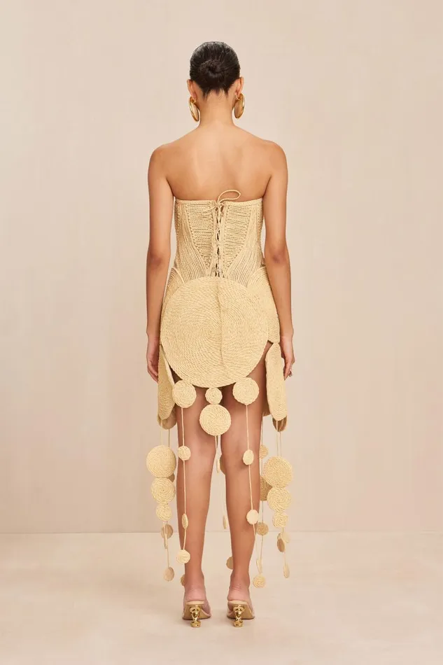 Women Cult Gaia Dresses FELIZ GOWN 8211 NATURAL