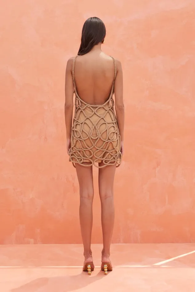 Women Cult Gaia Dresses JEMIMA DRESS 8211 CHAMPAGNE