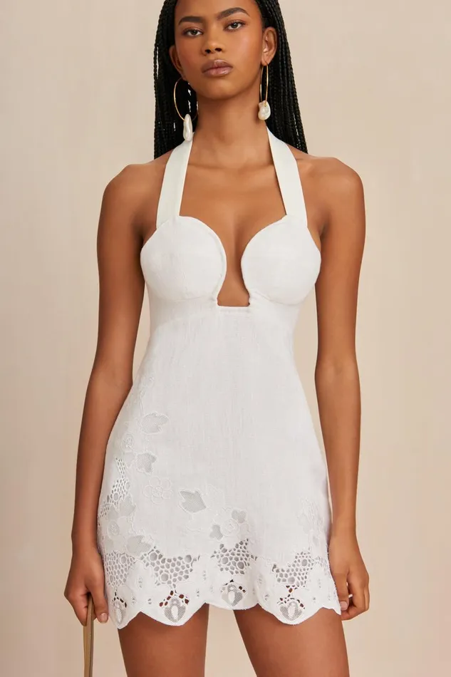 Women Cult Gaia Dresses KAILANI DRESS 8211 OFF WHITE