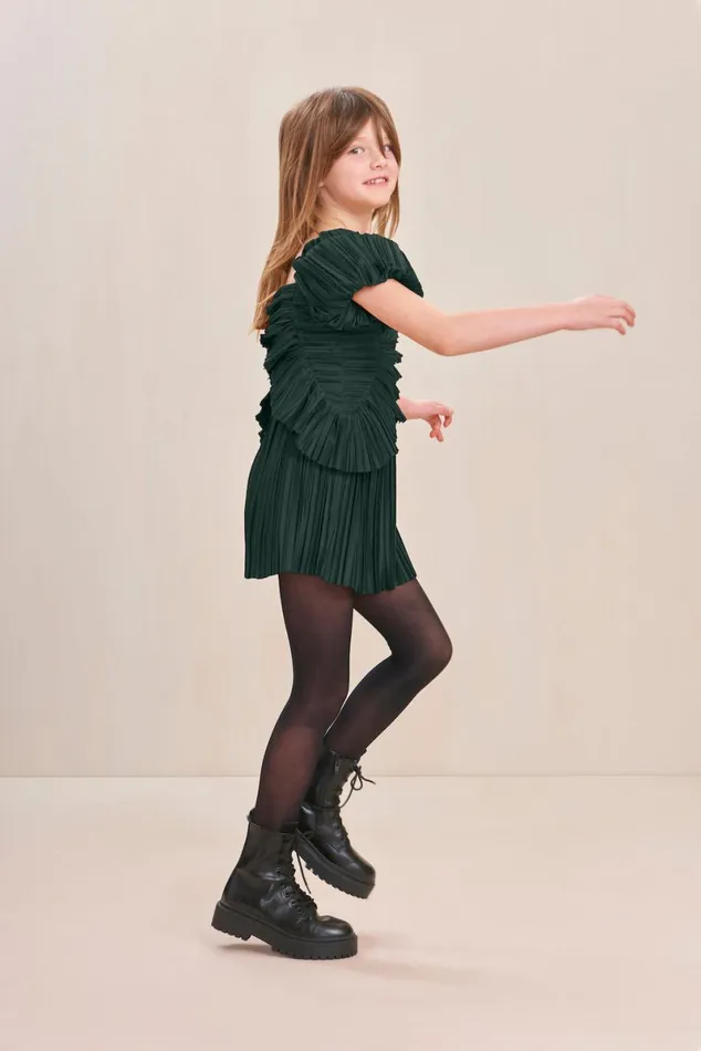 Women Cult Gaia Dresses KIDS CHARLIQUE DRESS 8211 FOREST GREEN Women Cult Gaia Dresses KIDS CHARLIQUE DRESS 8211 FOREST GREEN