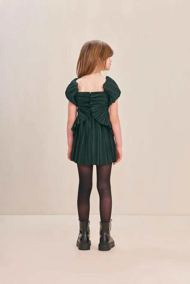 Women Cult Gaia Dresses KIDS CHARLIQUE DRESS 8211 FOREST GREEN Women Cult Gaia Dresses KIDS CHARLIQUE DRESS 8211 FOREST GREEN