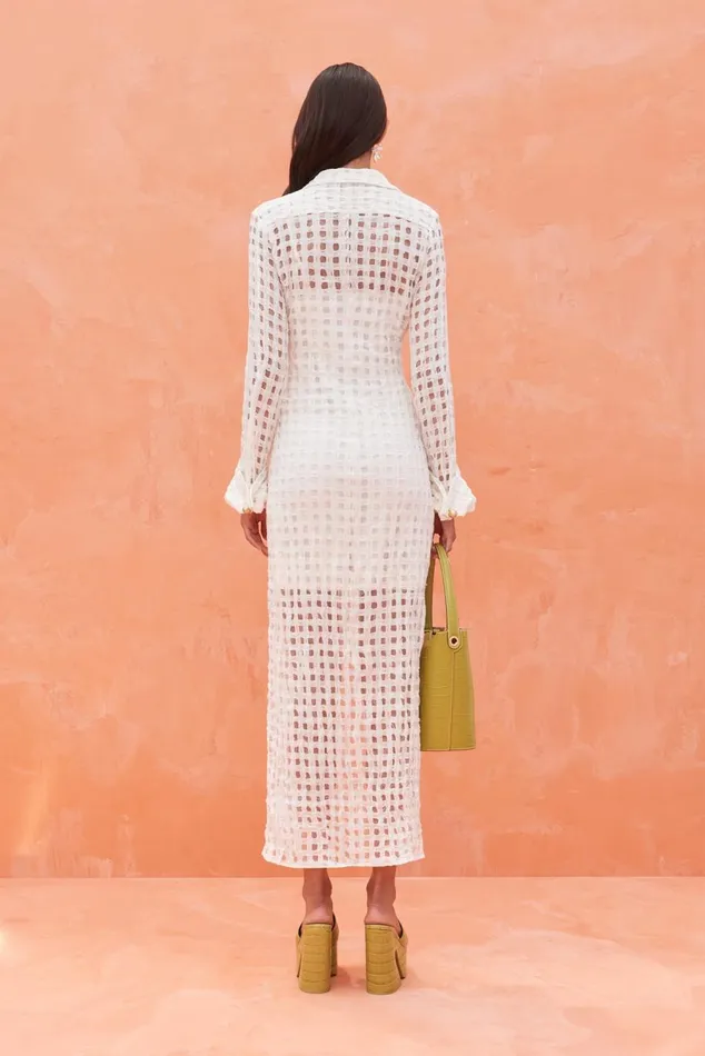 Women Cult Gaia Dresses PERNILLE DRESS 8211 OFF WHITE Women Cult Gaia Dresses PERNILLE DRESS 8211 OFF WHITE