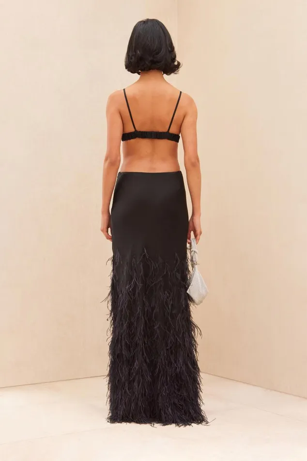Women Cult Gaia Dresses RAISA GOWN 8211 BLACK