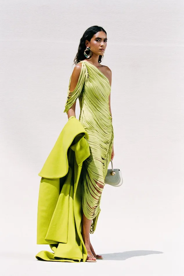 Women Cult Gaia Dresses SONA KNIT DRESS 8211 ALGAE