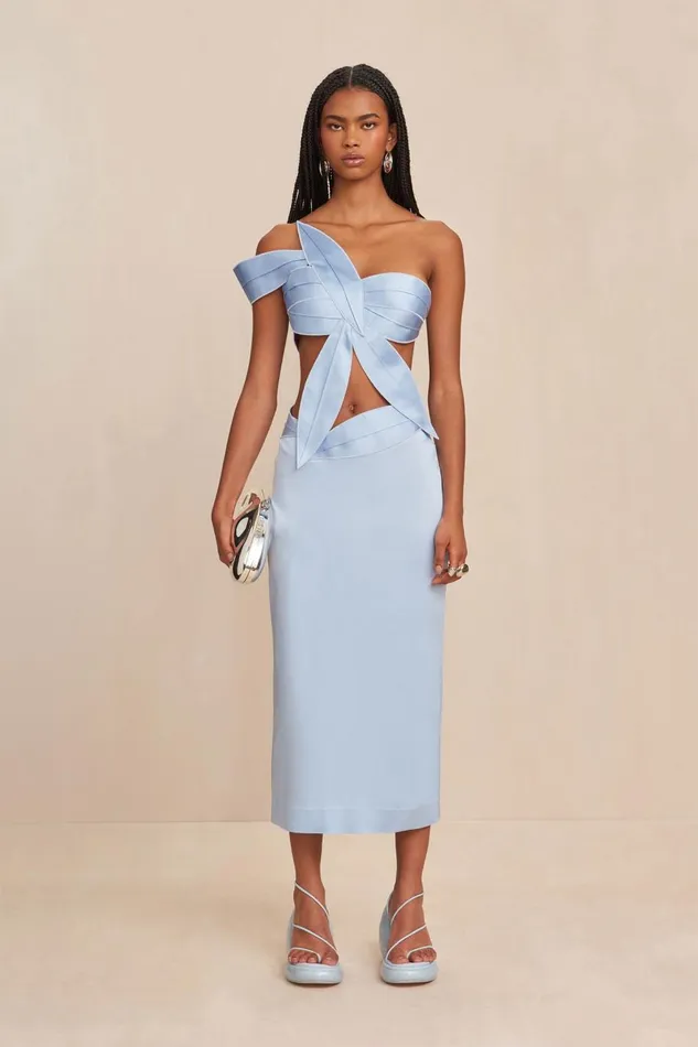 Women Cult Gaia Dresses SVETLANA GOWN 8211 MARINE Women Cult Gaia Dresses SVETLANA GOWN 8211 MARINE