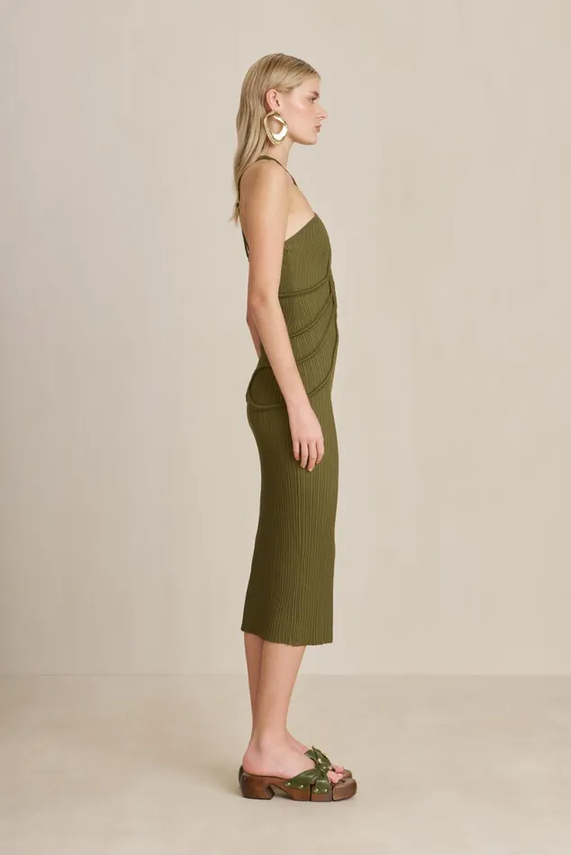 Women Cult Gaia Knits AVERY KNIT DRESS 8211 SERPENT Women Cult Gaia Knits AVERY KNIT DRESS 8211 SERPENT