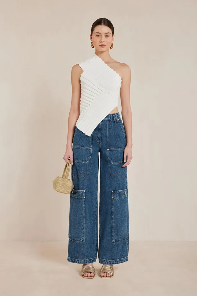 Women Cult Gaia Knits DEL KNIT TOP 8211 OFF WHITE Women Cult Gaia Knits DEL KNIT TOP 8211 OFF WHITE
