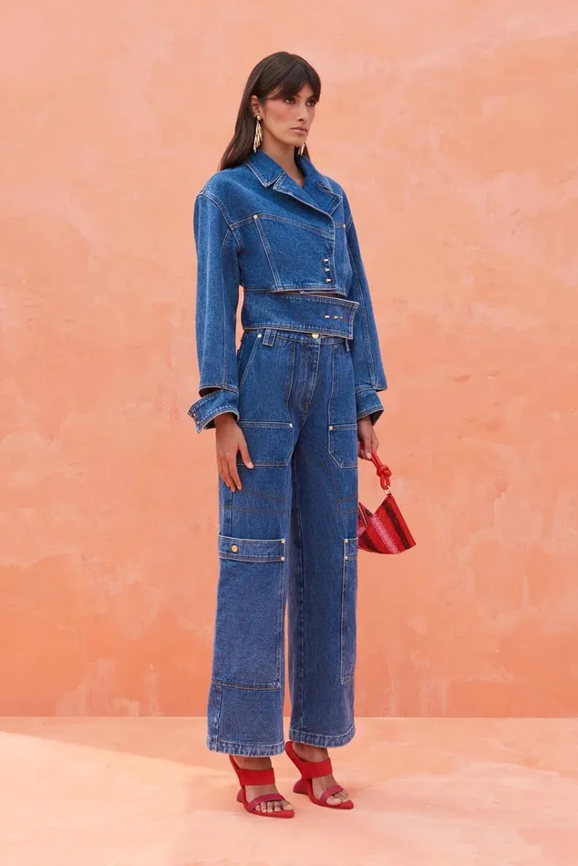 Women Cult Gaia Outerwear GEORGIA JACKET 8211 INDIGO Women Cult Gaia Outerwear GEORGIA JACKET 8211 INDIGO