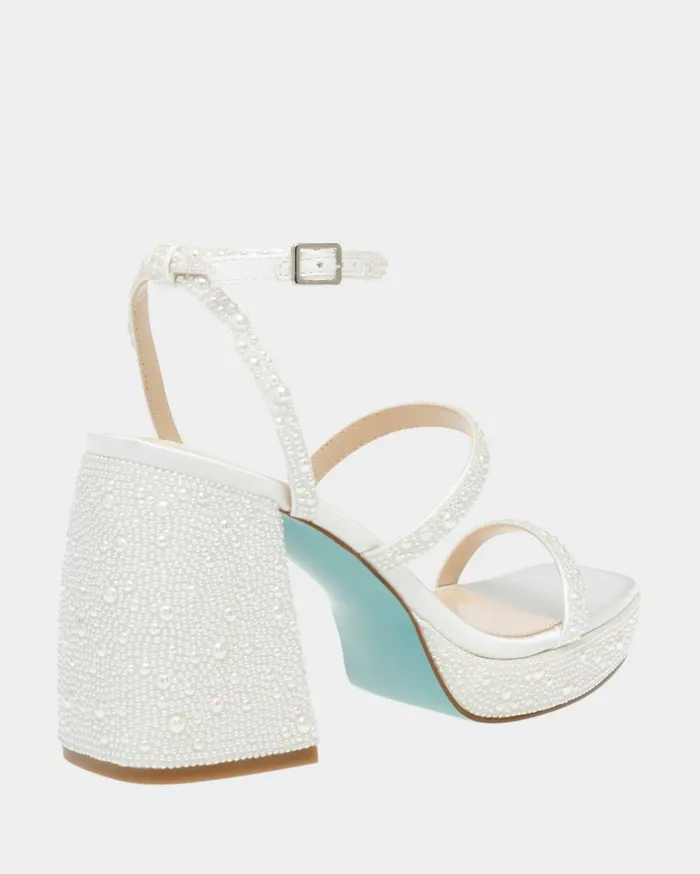 Women DENNI IVORY Pearl Betsey Johnson Women DENNI IVORY Pearl Betsey Johnson