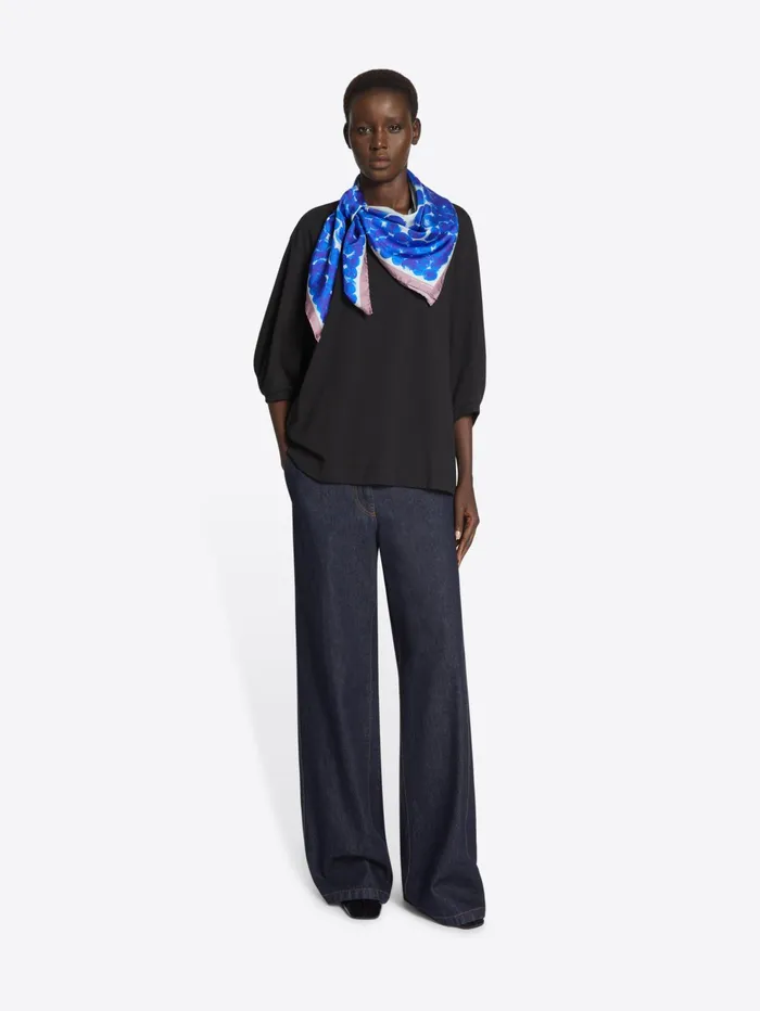 Women Dries Van Noten Scarves and Foulards Silk Square Scarf