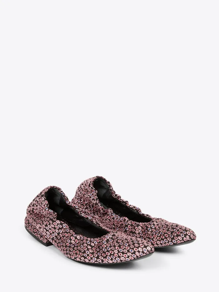 Women Dries Van Noten Shoes Jacquard Flats