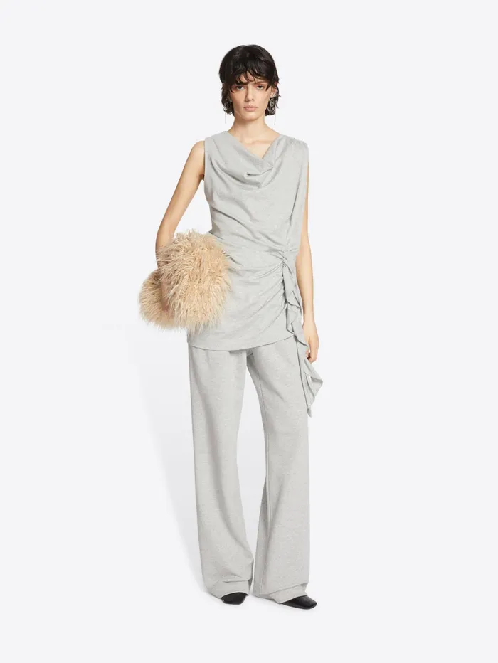 Women Dries Van Noten Tshirts and Sweatshirts Ruffled Jersey Top