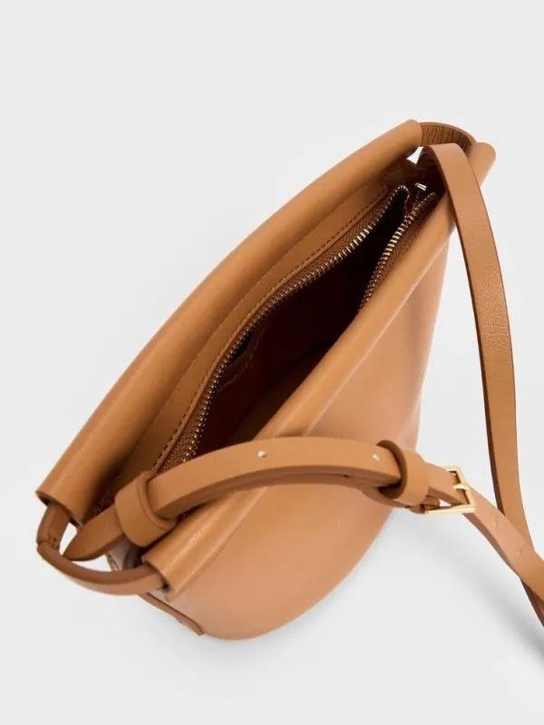 Women Ellis Bucket Bag 8211 Toffee CHARLES and KEITH Crossbody Bags