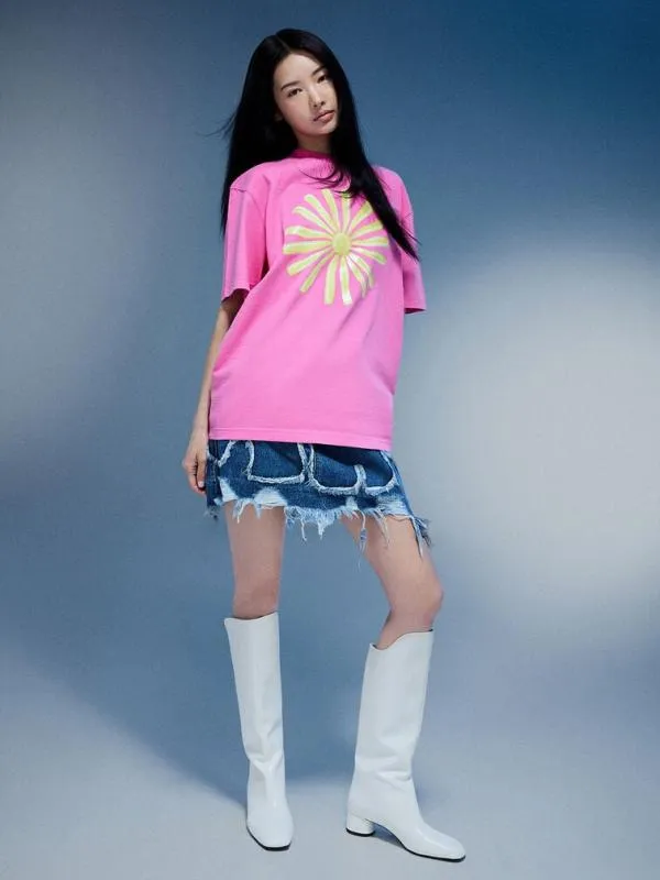 Women Elongated SquareToe KneeHigh Boots 8211 White CHARLES and KEITH Boots