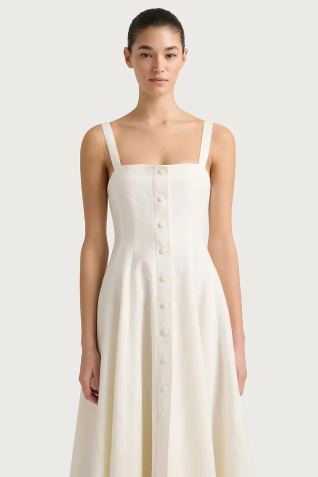 Women Faithfull The Brand Dresses Corbiere Dress White