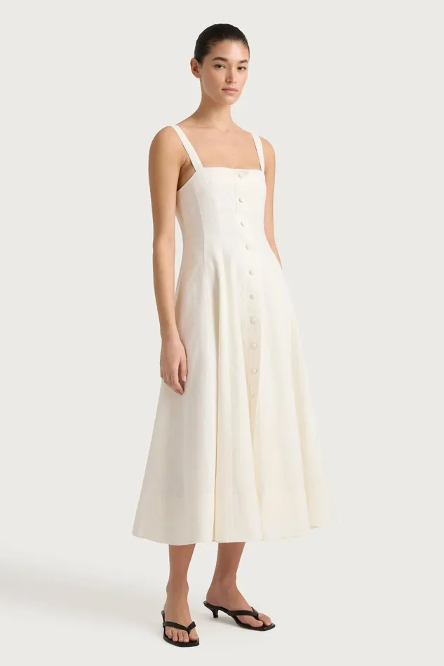 Women Faithfull The Brand Dresses Corbiere Dress White